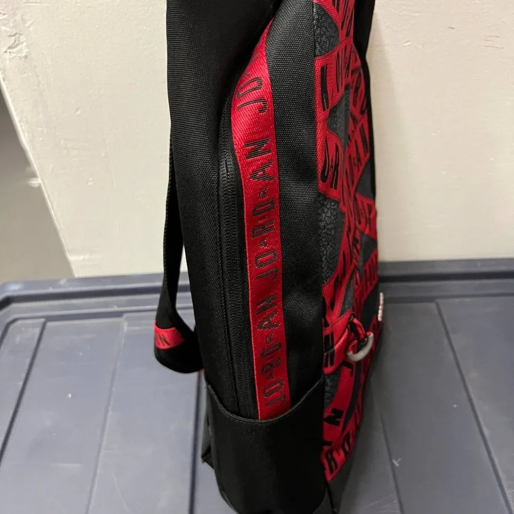 Nike Air Jordan 23 Chicago Bulls Caution Laptop Large Backpack Bag